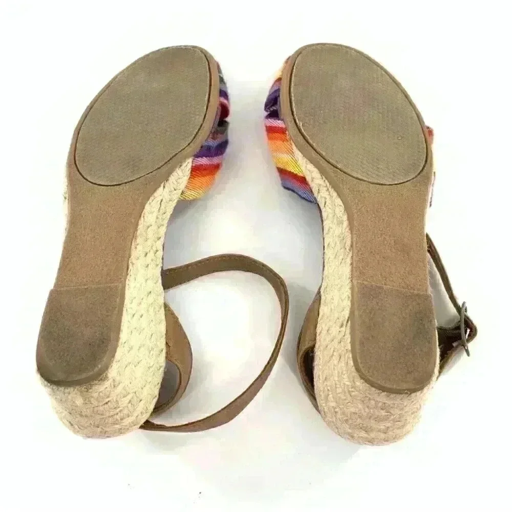 Rock & candy by zigi size 8 Tweety multicolored bright colorful Espadrilles